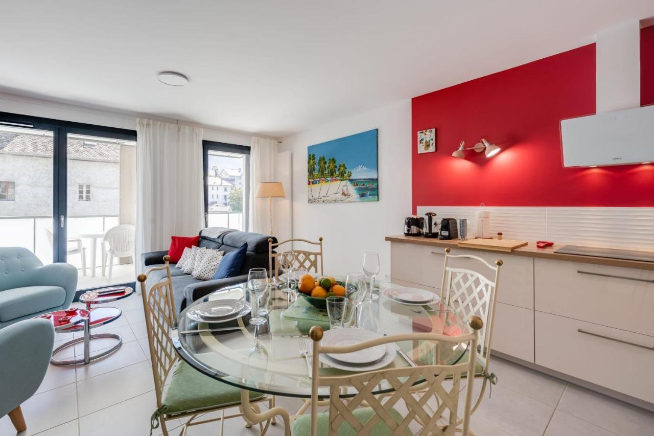 Emergence - Apartment 1 Bedroom 2-4 Pers Garage And Terrace アヌシー エクステリア 写真